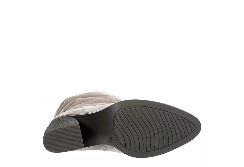 Michael By Michael Shannon Womens Millie Wide Calf Tall Boot - Grey - Image 7