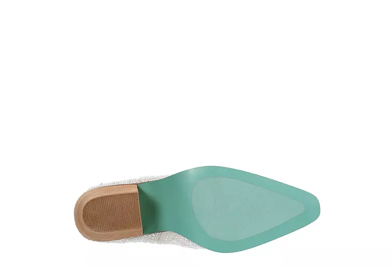 Betsey Johnson Womens Diva Western Boot - White - Image 7