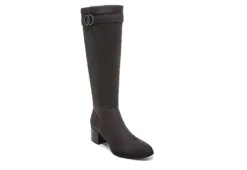 Lifestride Womens Daring Wide Calf Tall Boot - Dark Grey