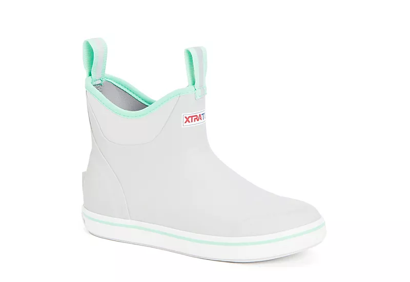 Xtratuf Womens 6 Ankle Deck Boot - Grey