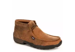 Justin Mens Cappie Chukka Boot - Brown