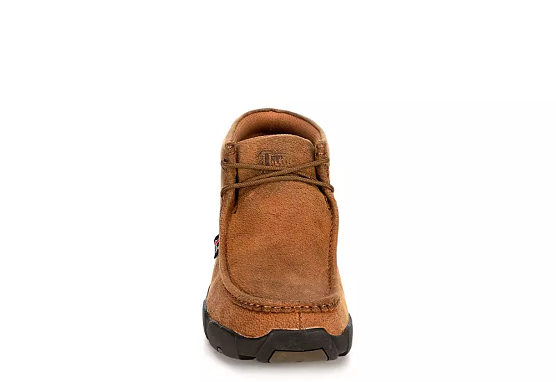 Justin Mens Cappie Chukka Boot - Brown - Image 3