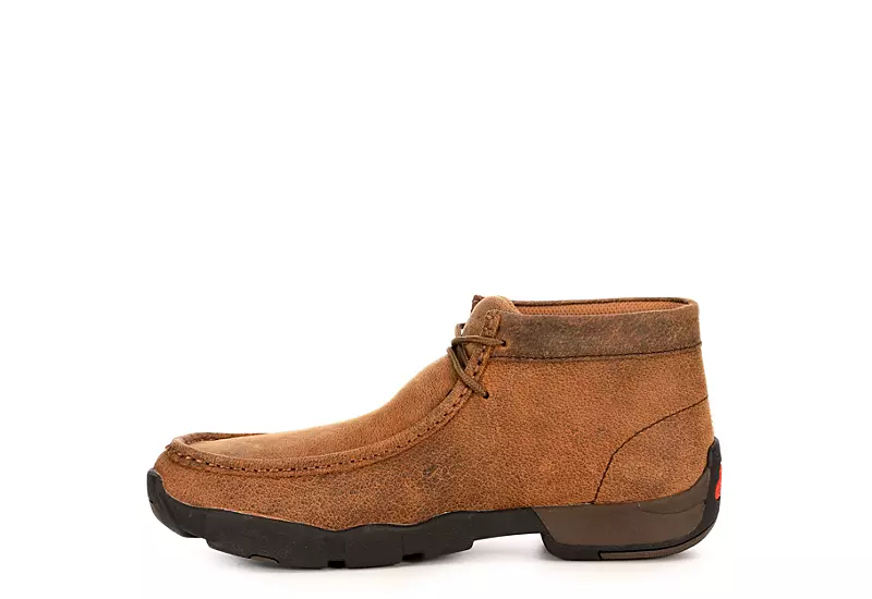 Justin Mens Cappie Chukka Boot - Brown - Image 4