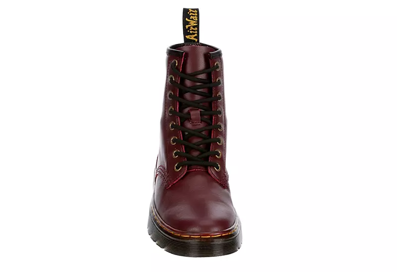 Dr. Martens Dr.martens Womens Zavala Combat Boot - Red - Image 3