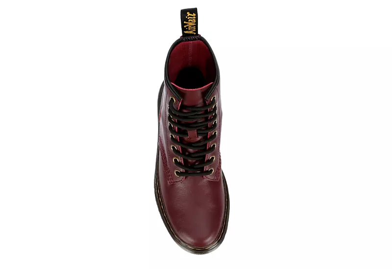 Dr. Martens Dr.martens Womens Zavala Combat Boot - Red - Image 6