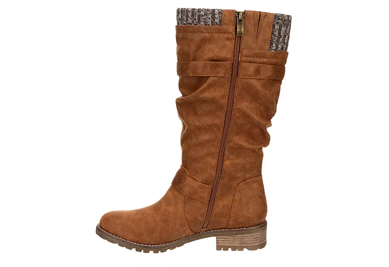 Xappeal Womens Chelsey Tall Boot - Brown - Image 4
