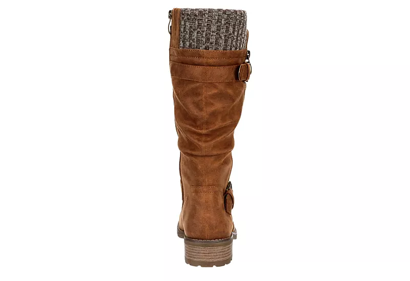 Xappeal Womens Chelsey Tall Boot - Brown - Image 5