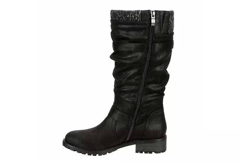 Xappeal Womens Chelsey Tall Boot - Black - Image 4