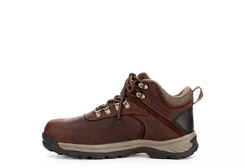 Work Master Mens Colorado Steel Toe Work Boot - Brown - Image 4