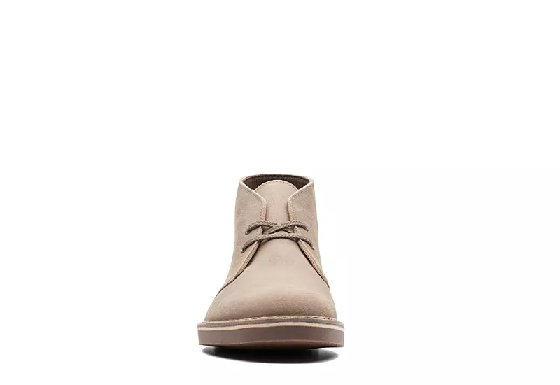 Clarks Mens Bushacre 2 Chukka Boot - Taupe - Image 3