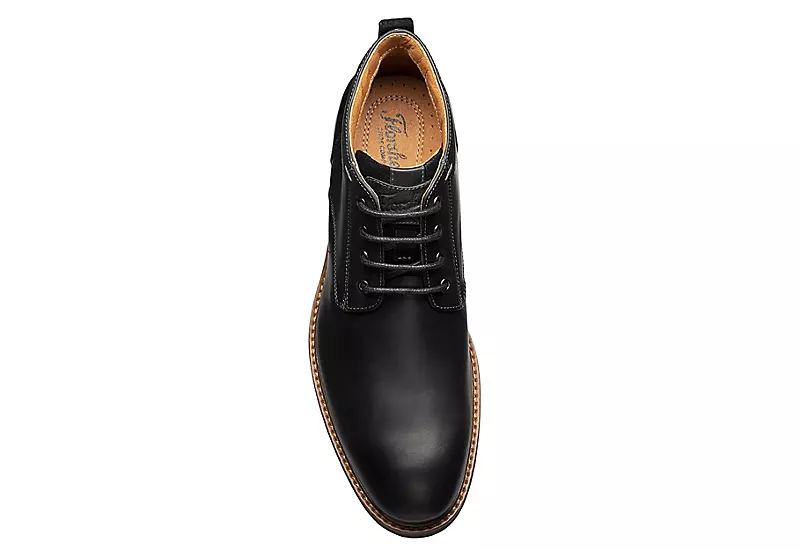 Florsheim Mens Lodge Plain Toe Chukka Boot - Black - Image 6