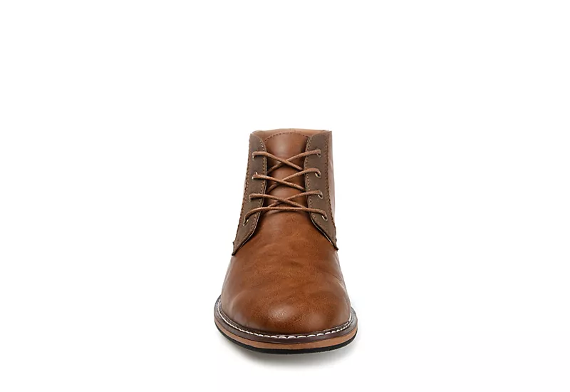 Vance Co Mens Franco Lace-up Boot - Brown - Image 3