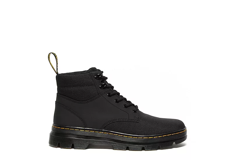Dr. Martens Dr.martens Mens Rakim Utility Extra Tuff Lace-up Boot - Black - Image 2