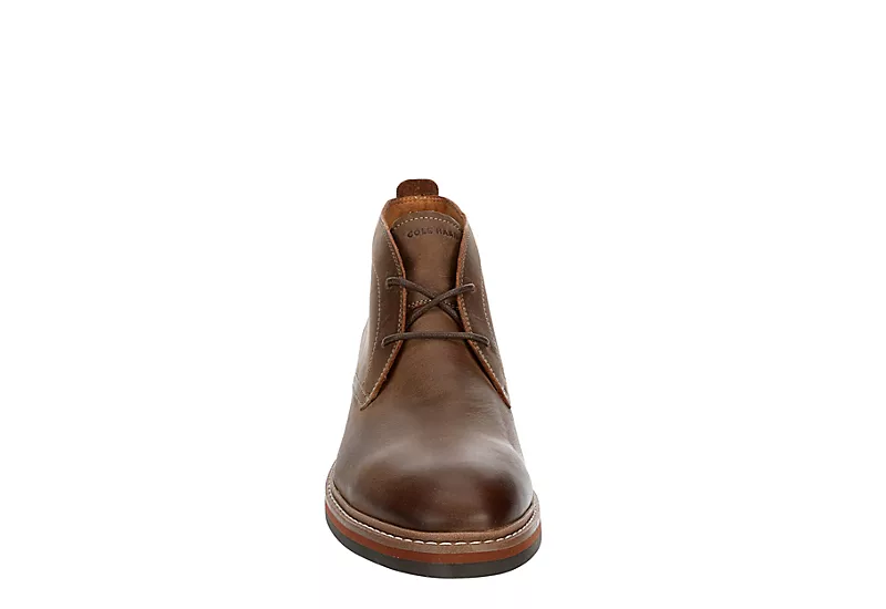 Cole Haan Mens York Chukka Boot - Brown - Image 3