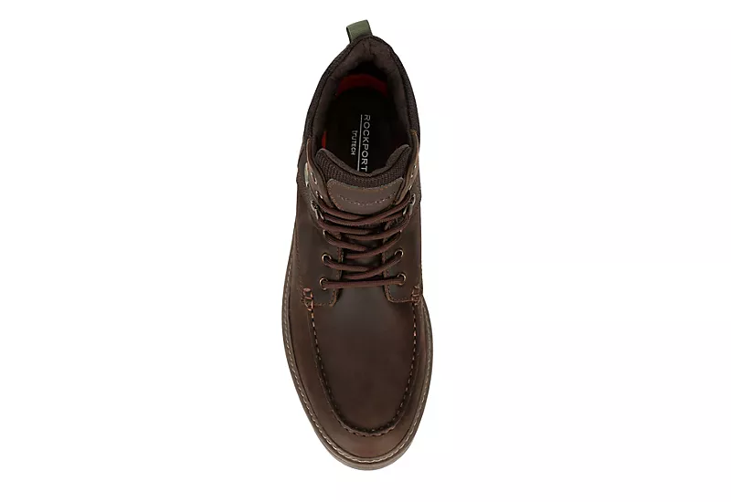 Rockport Mens Weather Ready Waterproof Chukka Boot - Dark Brown - Image 6