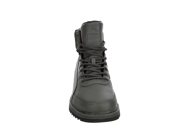 Puma Mens Desierto V2 Lace-up Boot - Grey - Image 3