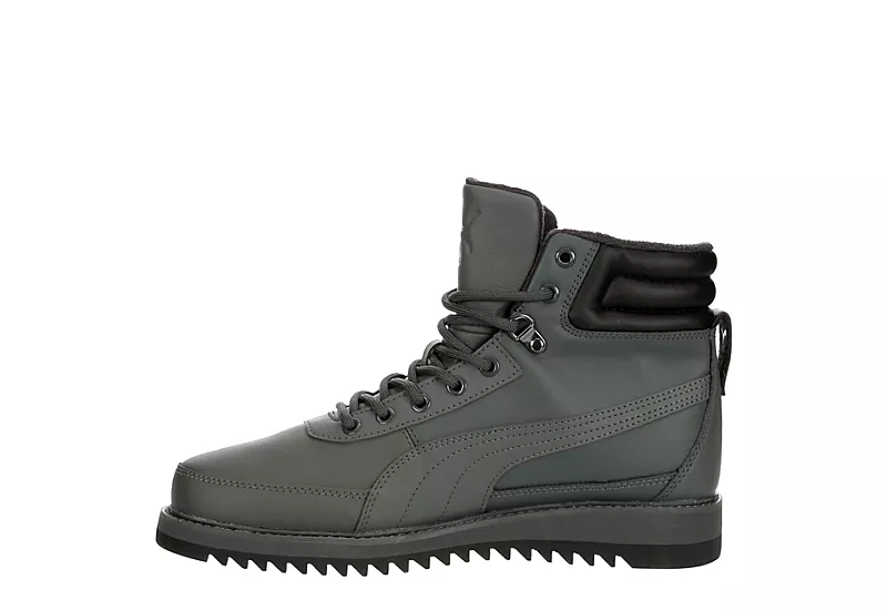 Puma Mens Desierto V2 Lace-up Boot - Grey - Image 4