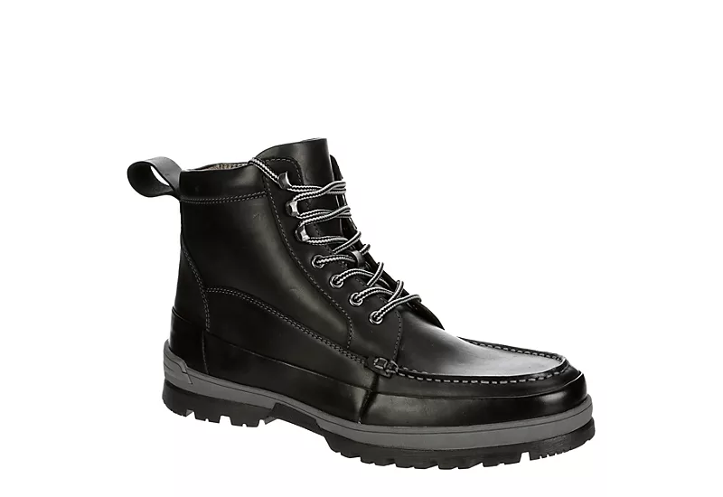 Franco Fortini Mens Montana Lace-up Boot - Black
