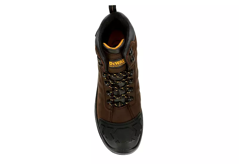 Dewalt Mens Hadley Steel Toe Work Boot - Brown - Image 6