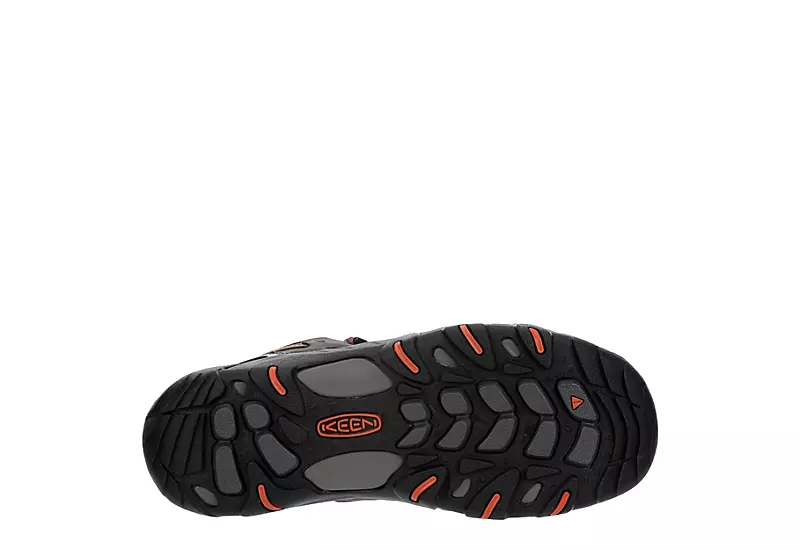 Keen Mens Koven Waterproof Mid Hiking Boot - Grey - Image 7