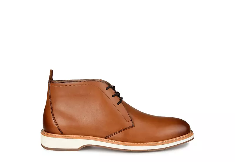Thomas & Vine Mens Booker Chukka Boot - Cognac - Image 2