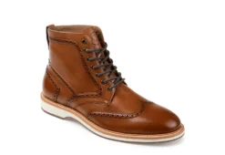 Thomas & Vine Mens Enzzo Lace-up Boot - Cognac