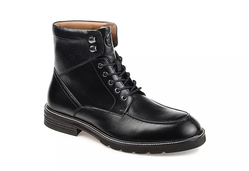 Thomas & Vine Mens Lowry Lace-up Boot - Black