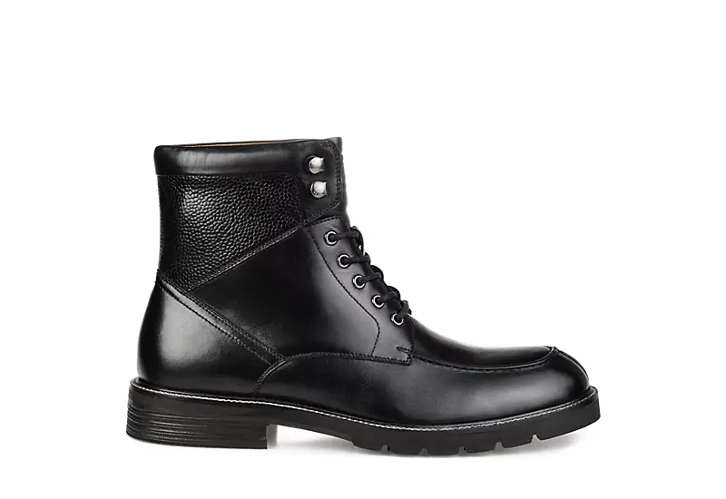 Thomas & Vine Mens Lowry Lace-up Boot - Black - Image 2