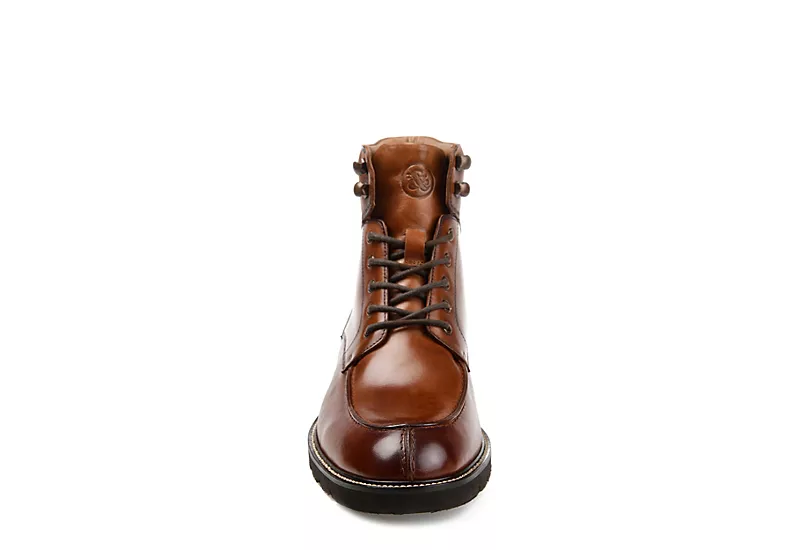 Thomas & Vine Mens Lowry Lace-up Boot - Brown - Image 3