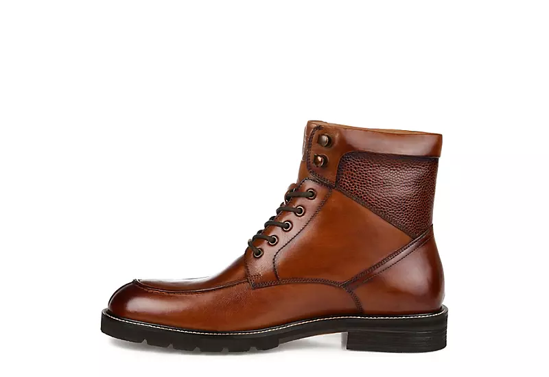 Thomas & Vine Mens Lowry Lace-up Boot - Brown - Image 4