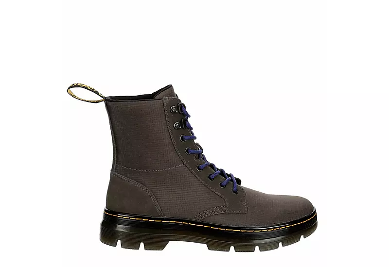 Dr. Martens Dr.martens Mens Combs Combat Boot - Dark Grey - Image 2