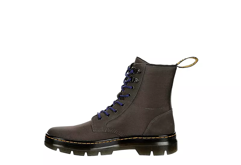 Dr. Martens Dr.martens Mens Combs Combat Boot - Dark Grey - Image 4