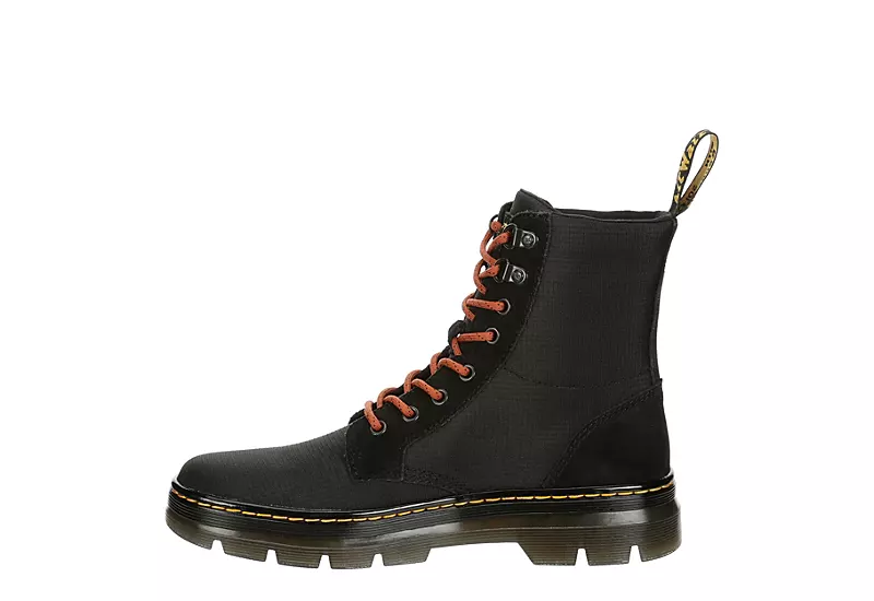 Dr. Martens Dr.martens Mens Combs Combat Boot - Black - Image 4