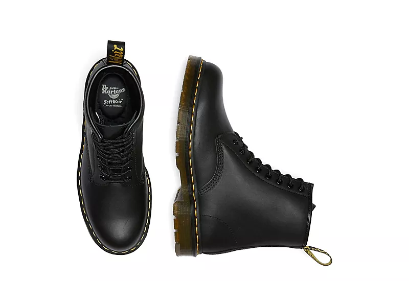 Dr. Martens Dr.martens Mens 1460 Slip Resistant Work Boot - Black - Image 3