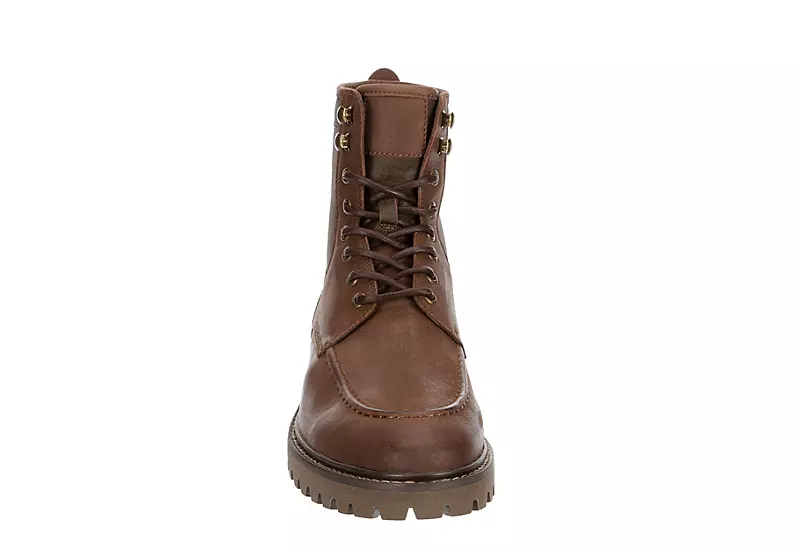 Franco Fortini Mens Forest Lace-up Boot - Brown - Image 3