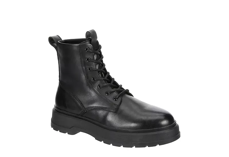 Franco Fortini Mens Ryker Lace-up Boot - Black