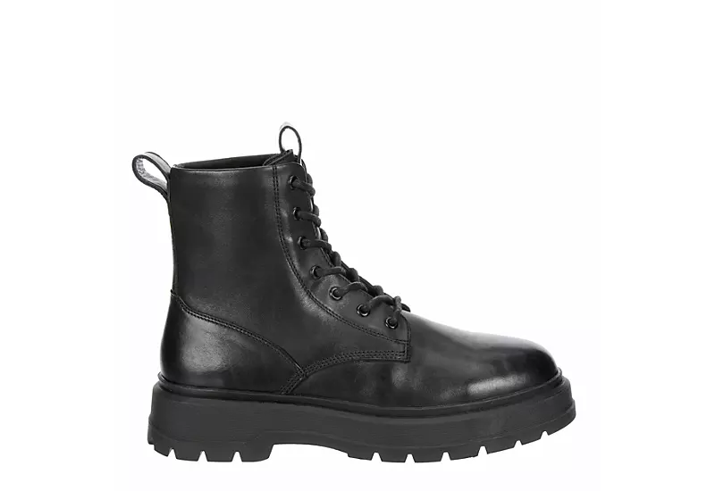 Franco Fortini Mens Ryker Lace-up Boot - Black - Image 2