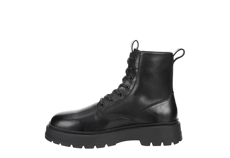 Franco Fortini Mens Ryker Lace-up Boot - Black - Image 4