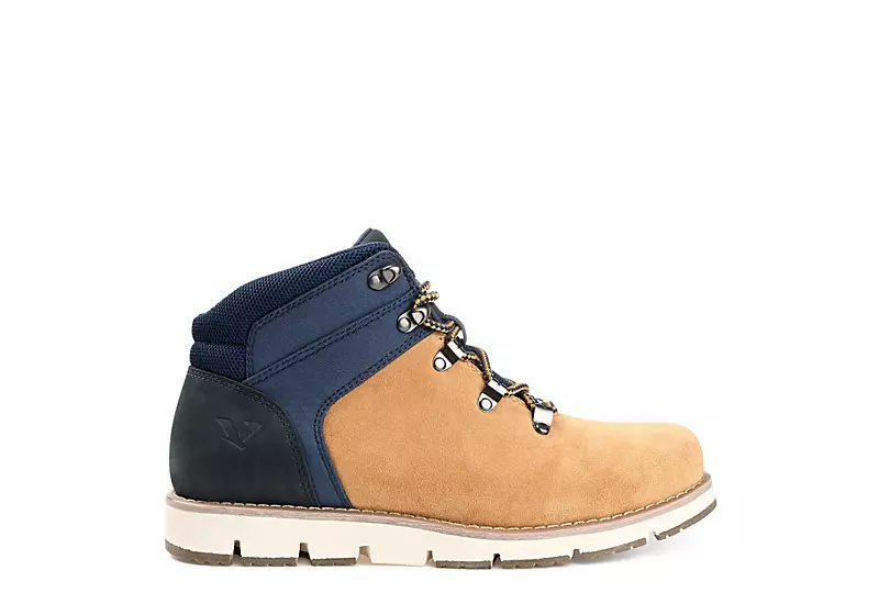 Territory Mens Boulder Lace-up Boot - Blue - Image 2