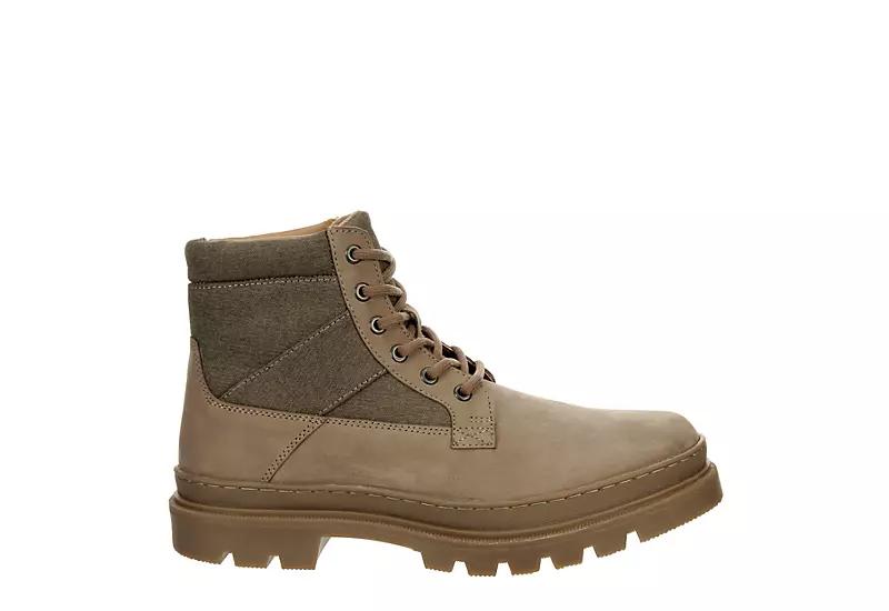 Restoration Mens Clayton Lace-up Boot - Beige - Image 2
