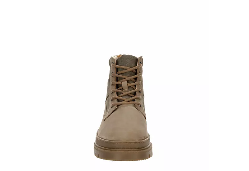 Restoration Mens Clayton Lace-up Boot - Beige - Image 3