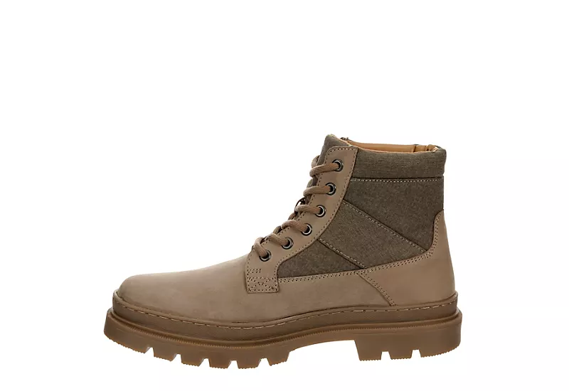 Restoration Mens Clayton Lace-up Boot - Beige - Image 4