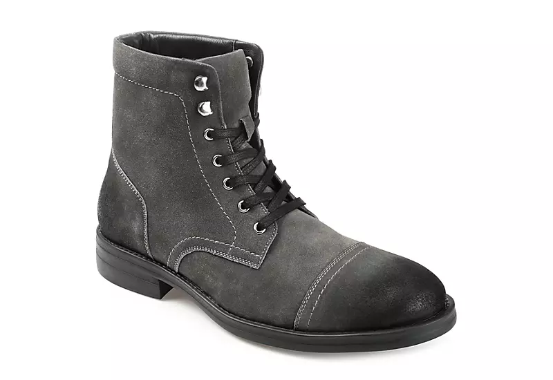 Thomas & Vine Mens Darko Lace-up Boot - Grey