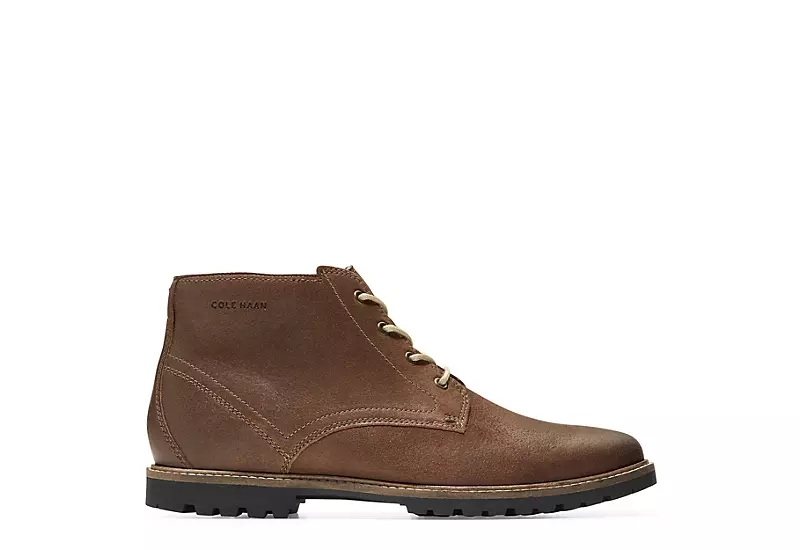 Cole Haan Mens Nathan Chukka Boot - Brown - Image 2