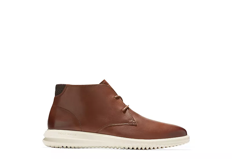 Cole Haan Mens Grand Chukka Boot - Tan - Image 2