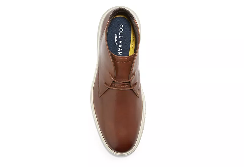 Cole Haan Mens Grand Chukka Boot - Tan - Image 4