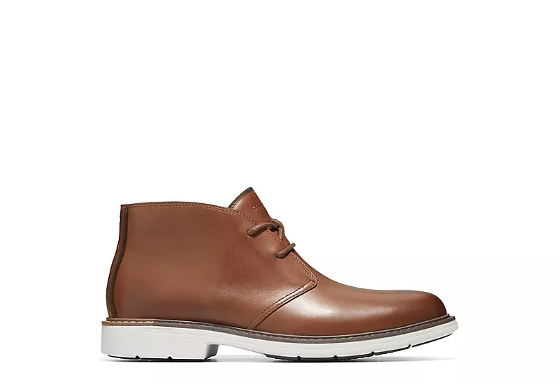 Cole Haan Mens Go-to Lace Chukka Boot - Tan - Image 2