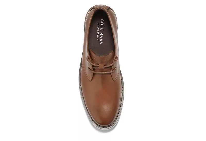 Cole Haan Mens Go-to Lace Chukka Boot - Tan - Image 4