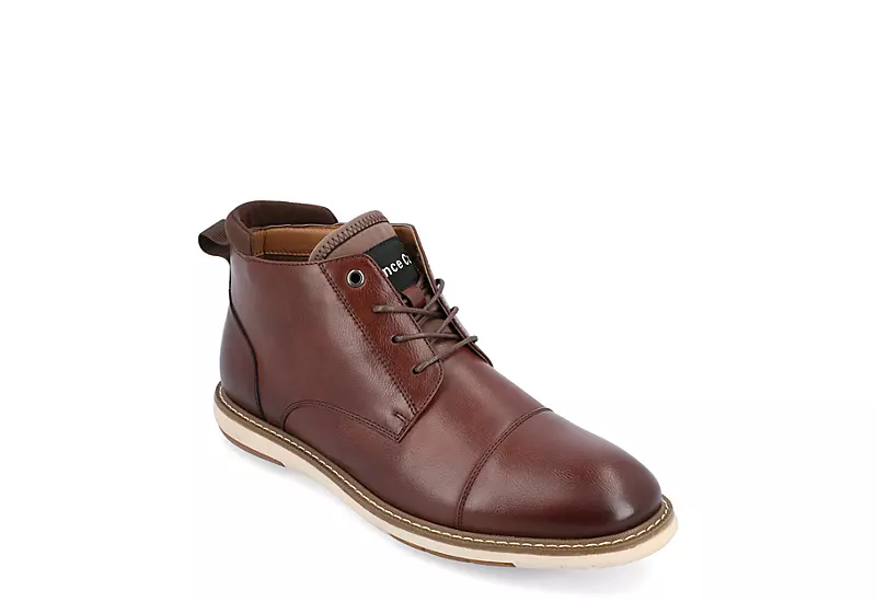 Vance Co Mens Redford Chukka Boot - Brown