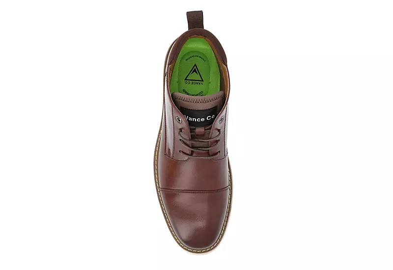 Vance Co Mens Redford Chukka Boot - Brown - Image 6